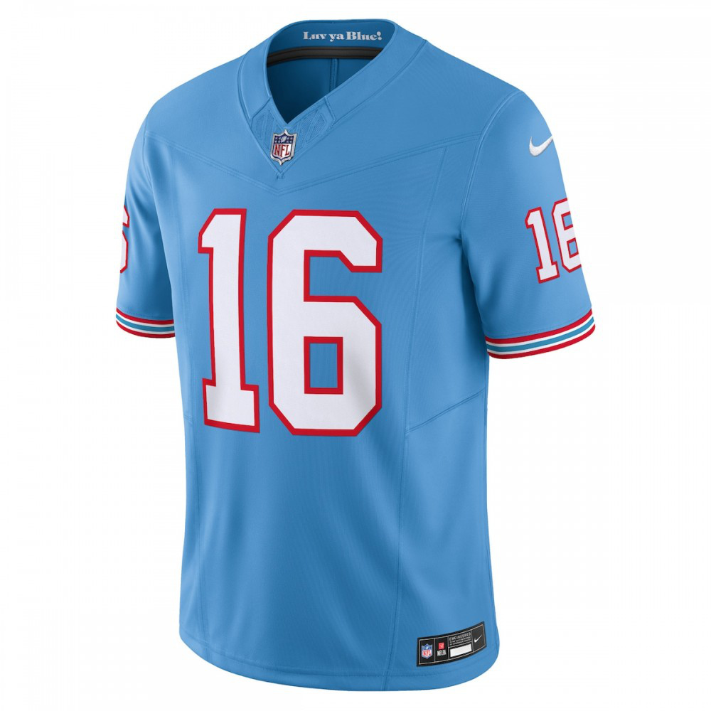 Treylon Burks Tennessee Titans Nike Vapor F.U.S.E. Limited Jersey - Light Blue-GridironStore